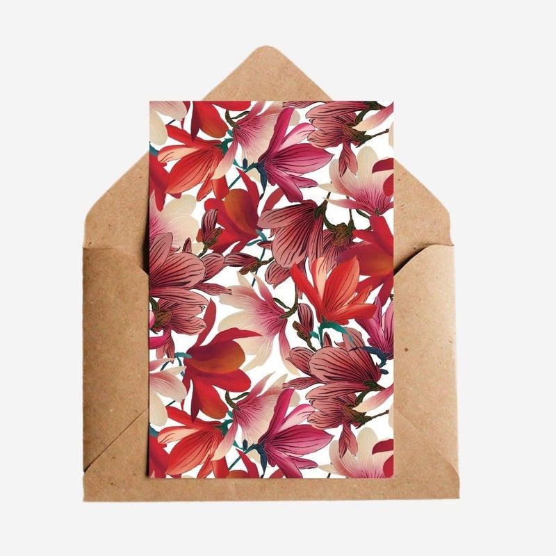 Cards - Magnolia & Blooms - 6 Pack