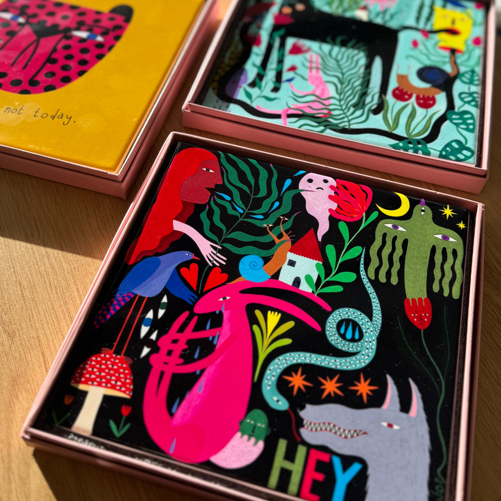 Art Tile - HEY!