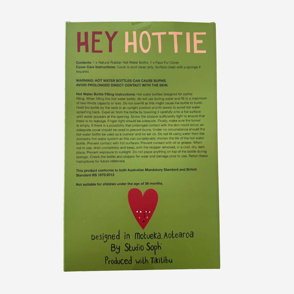 Hot Water Bottle - Hey Hot Stuff