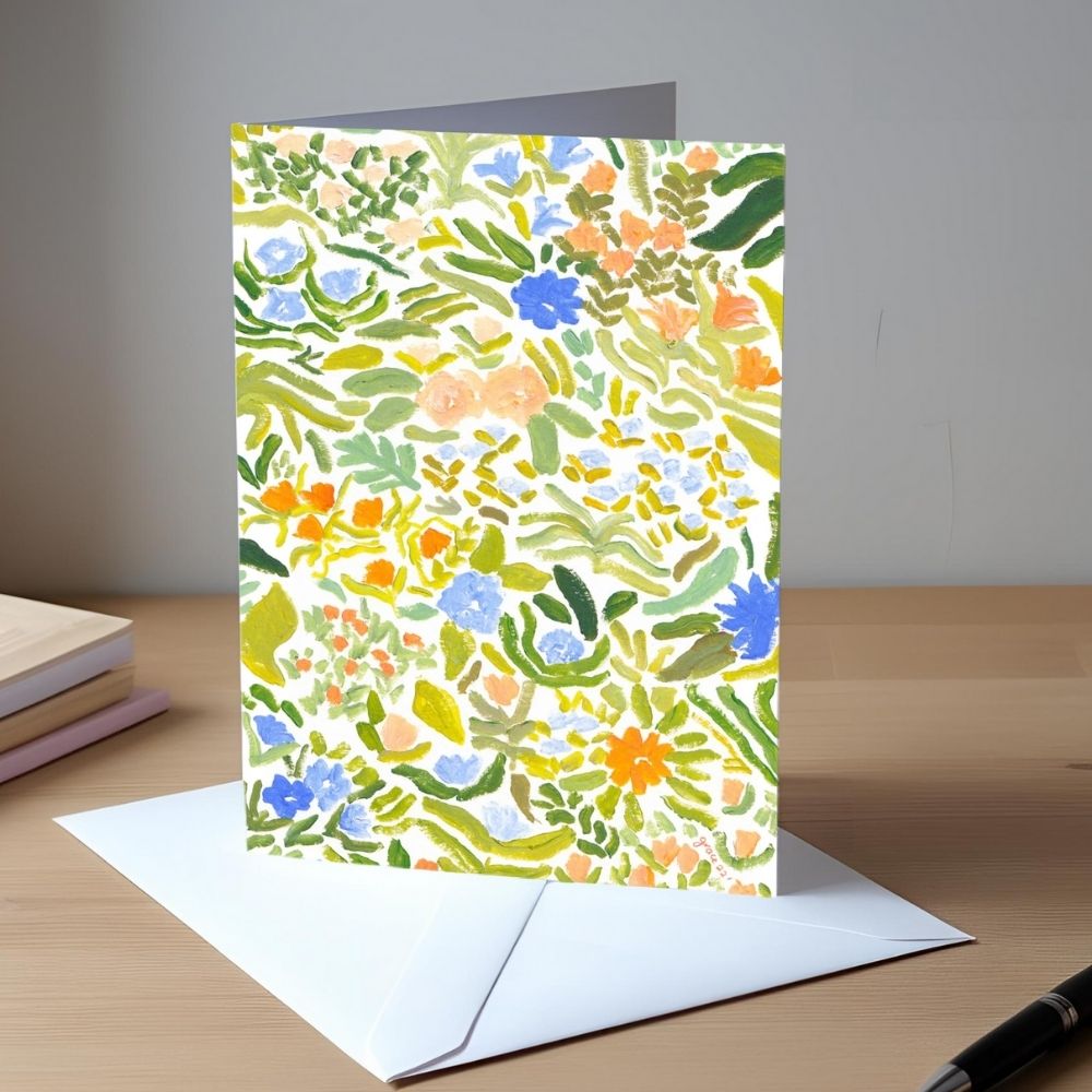 Card - Peachy Blooms