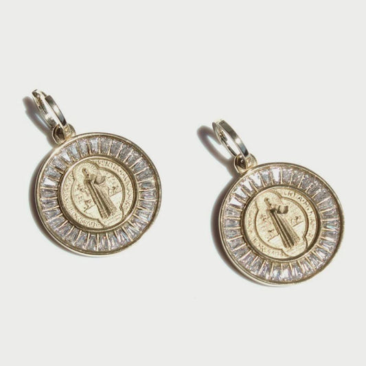Earrings - Seraph Symbol - Disc