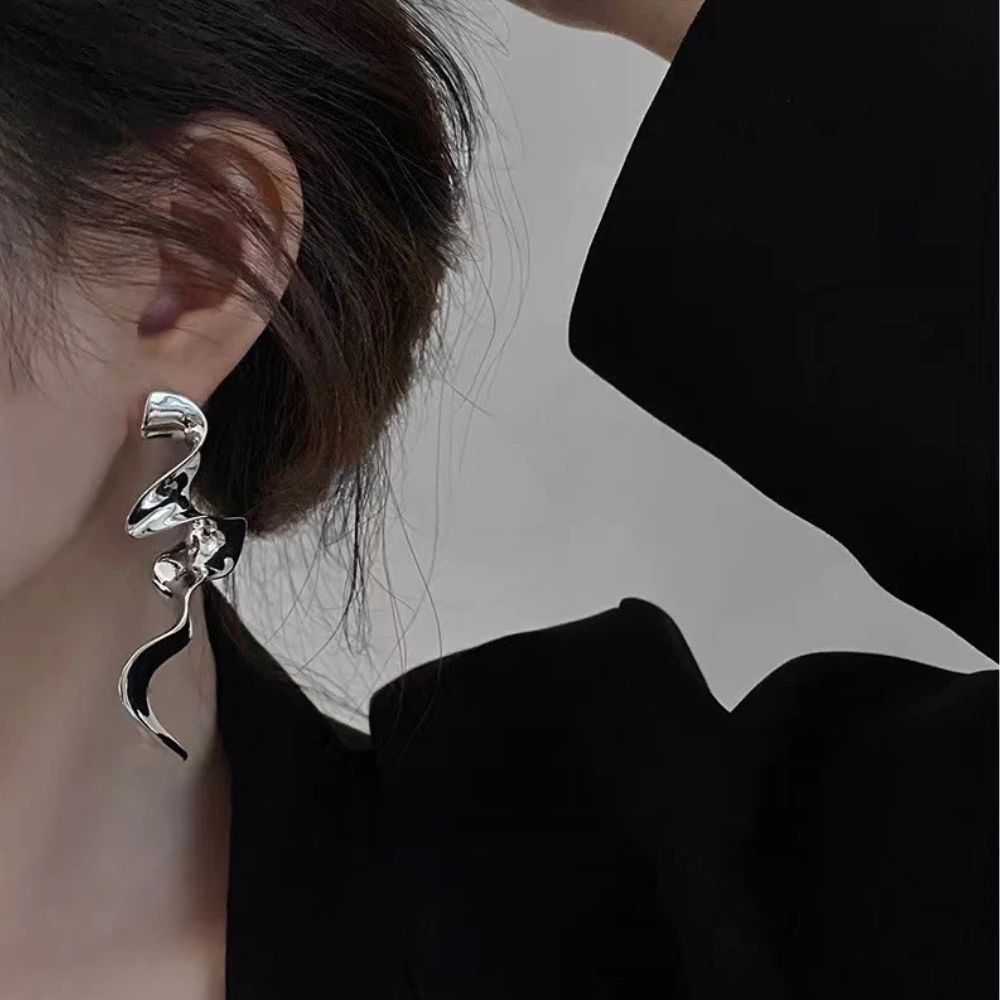 Earrings - Ribbon
