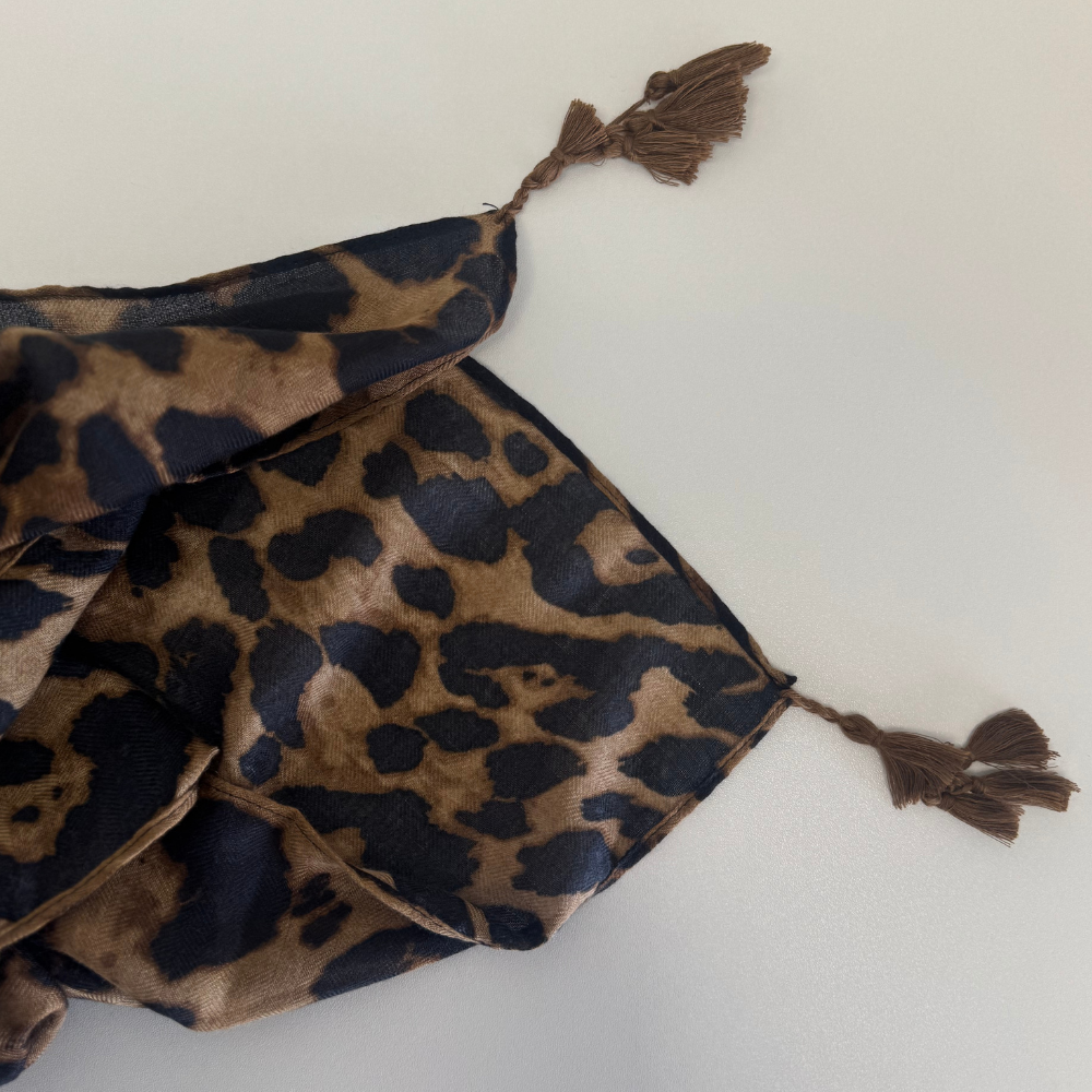 Scarf - Leopard Print
