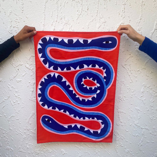 Tea Towel - Snake