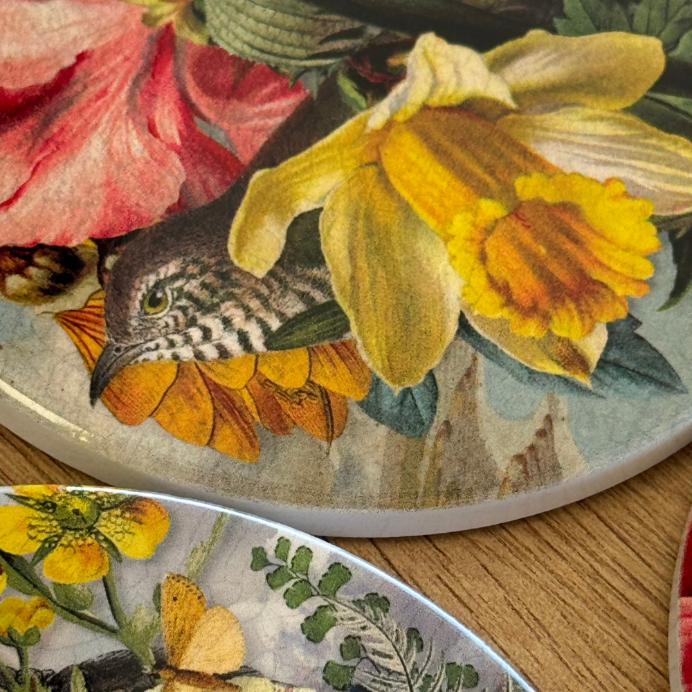 Coaster - Vintage - Kingfisher