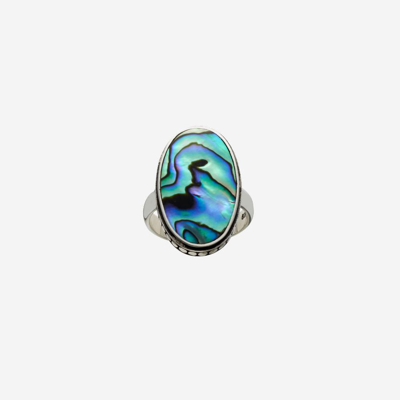 Ring - Paua Shell Oval