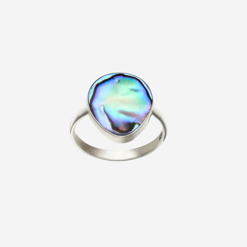 Ring - Paua Shell Drop