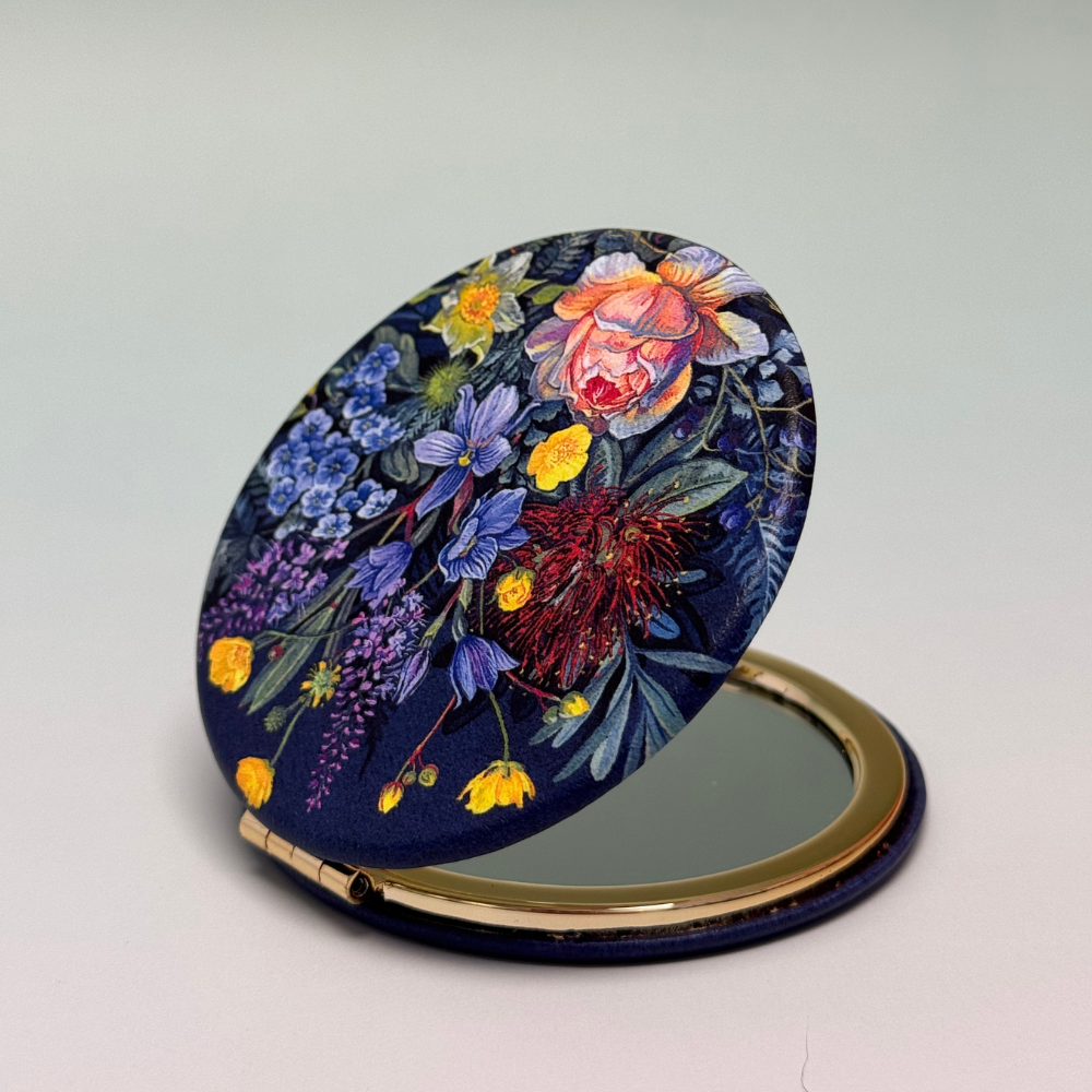 Pocket Mirror - Bouquet