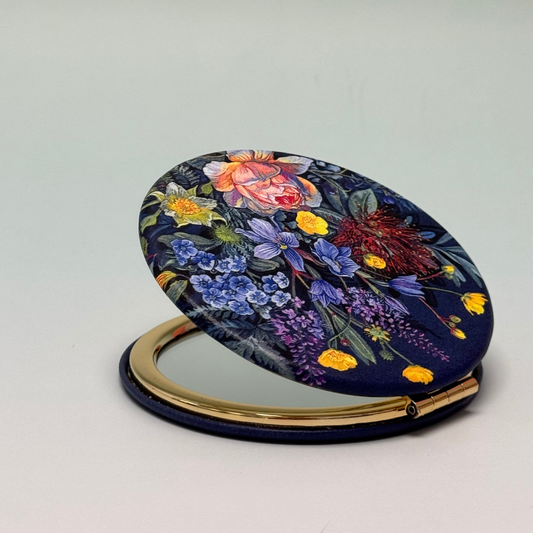 Pocket Mirror - Bouquet