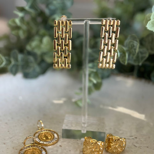 Earrings - Chain Link