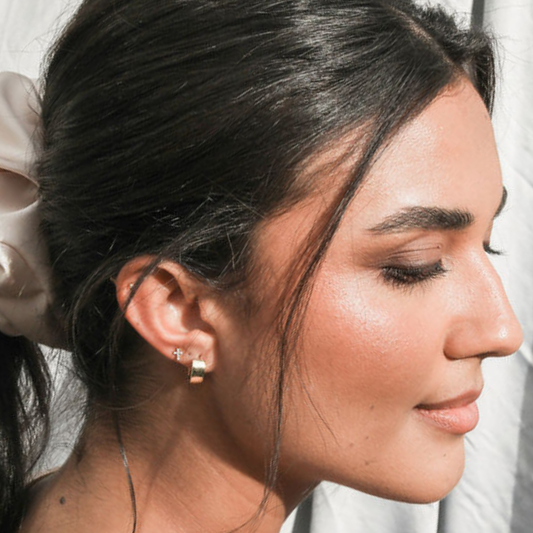 Earrings - Chubby Huggie
