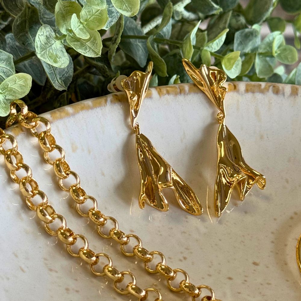 Earrings - Crinkle