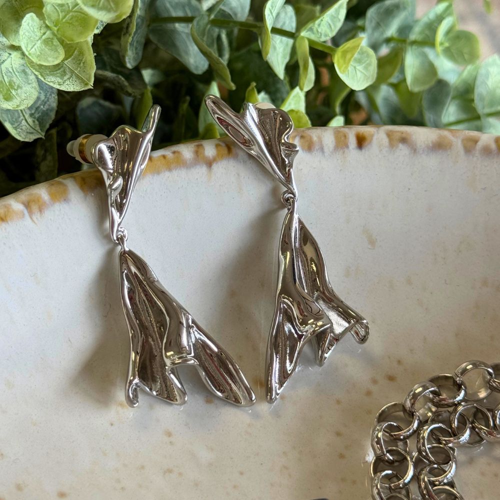 Earrings - Crinkle