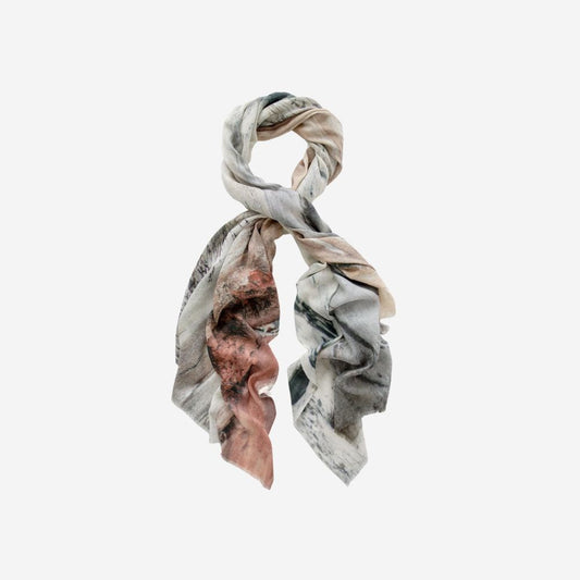 Wool Scarf - Silica Plateau