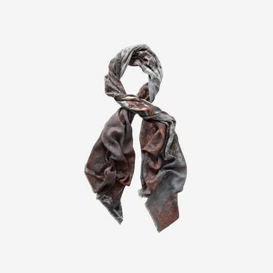 Wool Scarf - Sulfur Stream
