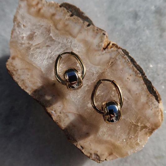 Earrings - Double Barrel