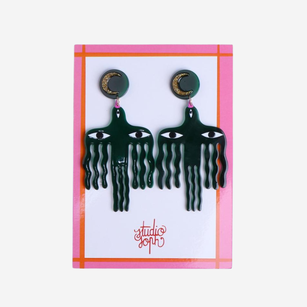 Earrings - Big Birds