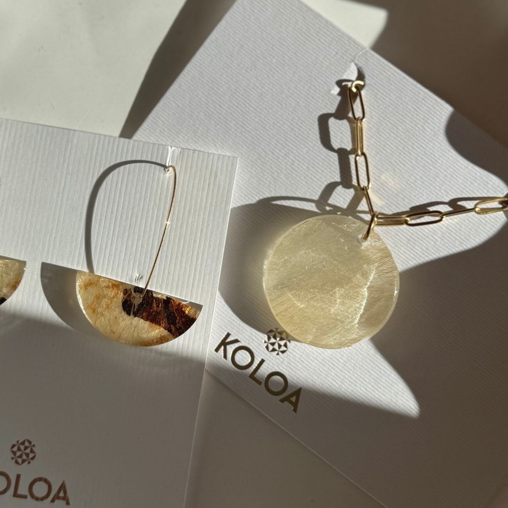 Necklace - Emeline - Circle