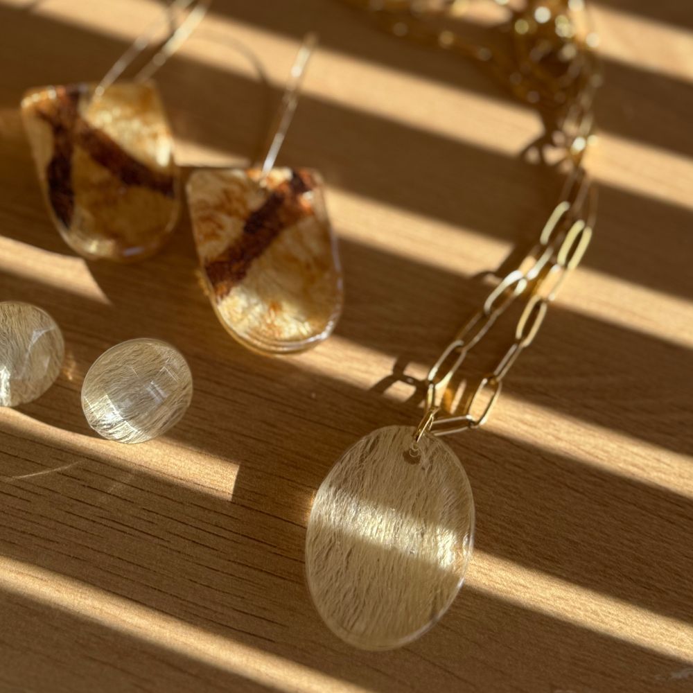 Necklace - Emeline - Oval