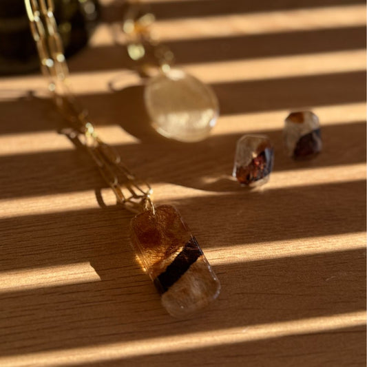 Necklace - Emeline - Rectangle