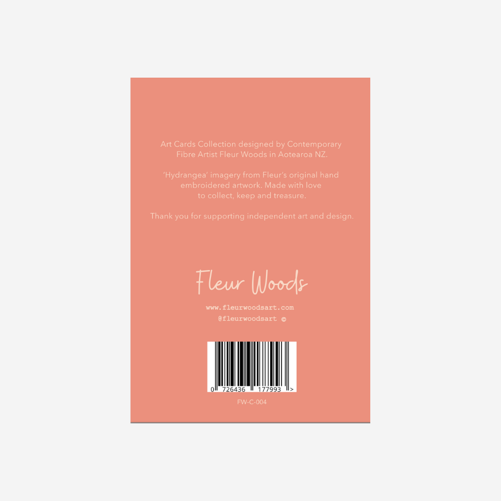 Card - Garden Wanderings - Hydrangea