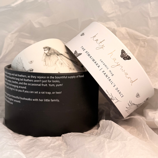 Cup - Fly With Me - Piwaiwaka/Fantail