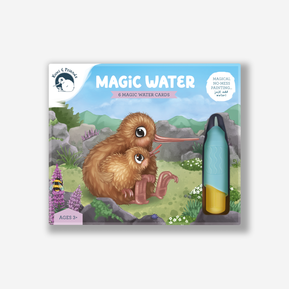 Kuwi & Friends - Magic Water Cards - Kuwi's Fluey Huwi
