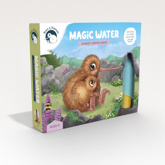 Kuwi & Friends - Magic Water Cards - Kuwi's Fluey Huwi