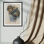 Frances Hodgkins - Print - Maori Woman and Child