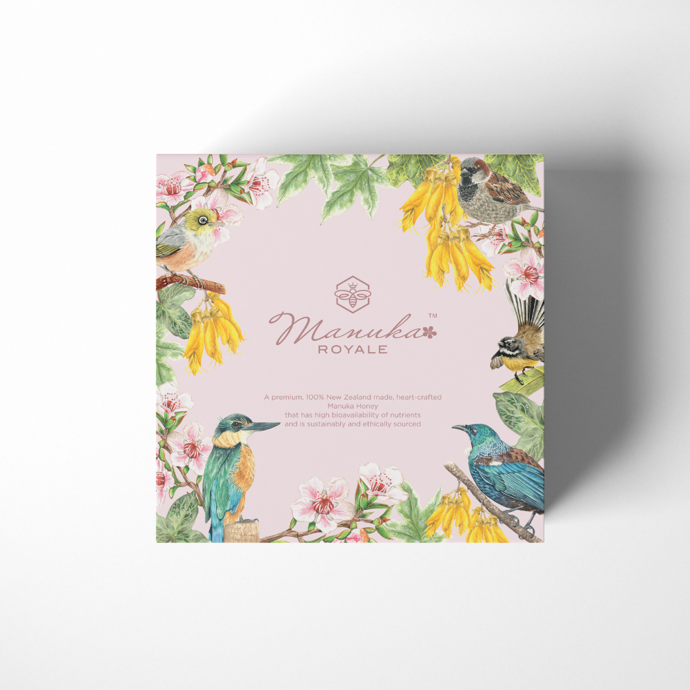 Manuka Royale Gift Set - Hand Rolled Candle & Manuka Duo