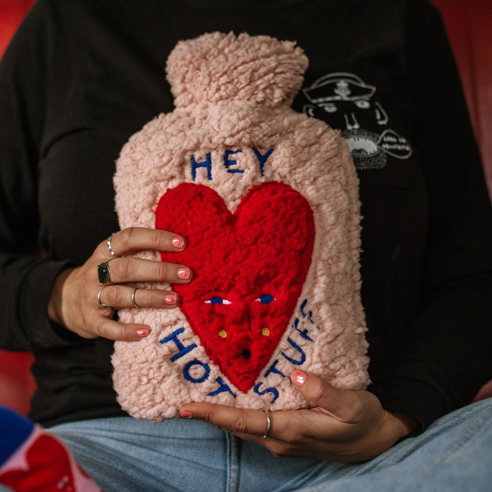 Hot Water Bottle - Hey Hot Stuff