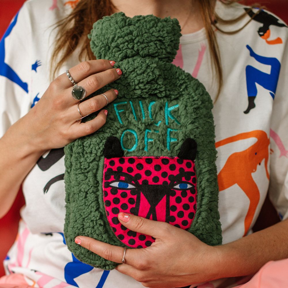Hot Water Bottle - Fuck Off