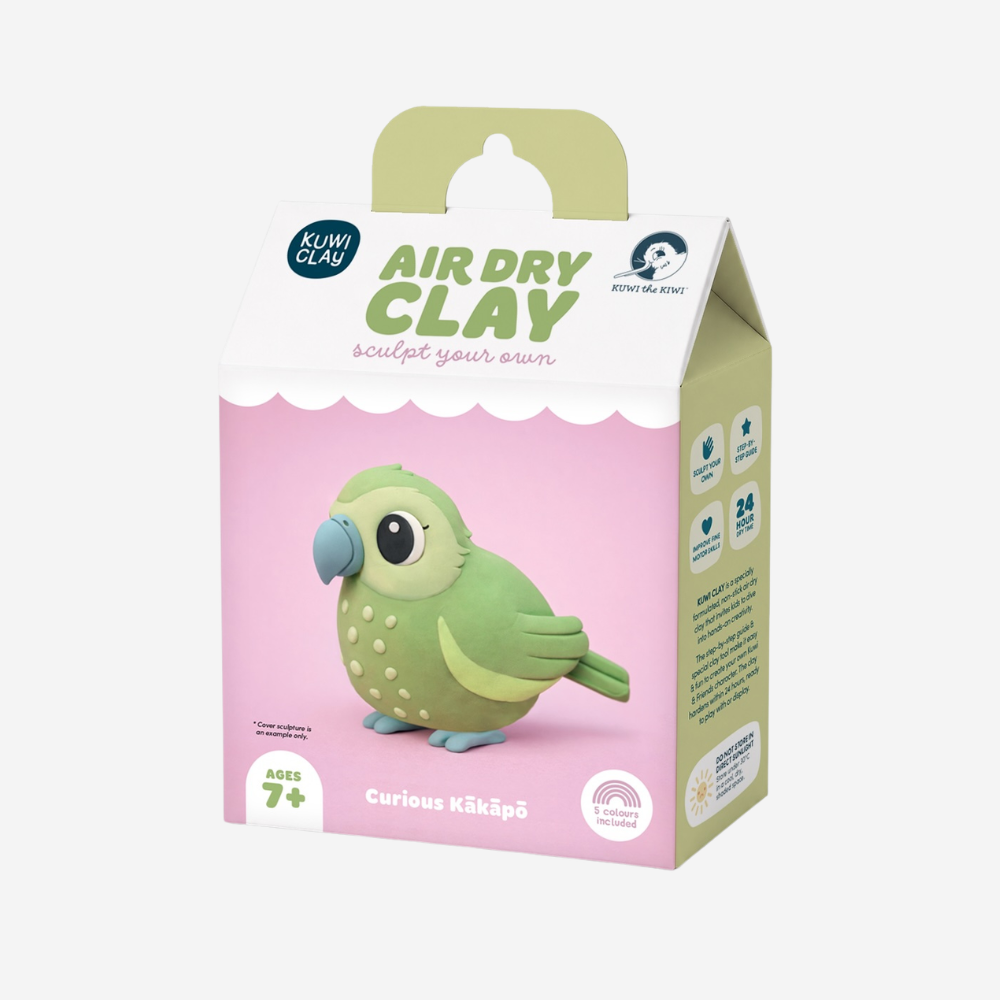 Kuwi Clay - Curious Kakapo