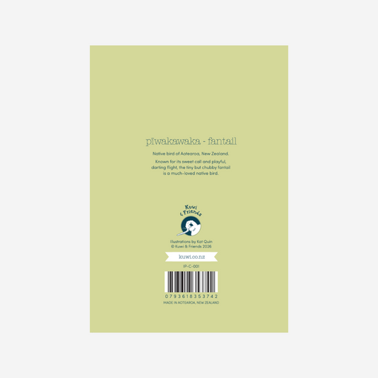 Card - Pīwakawaka Fantail Happy Birthday