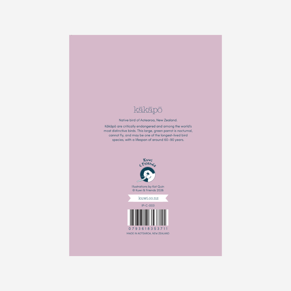 Card - Kākāpō Happy Birthday