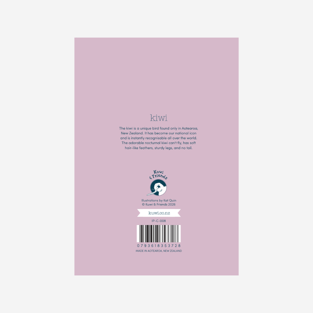Card - Kiwi & Butterfly (no words)