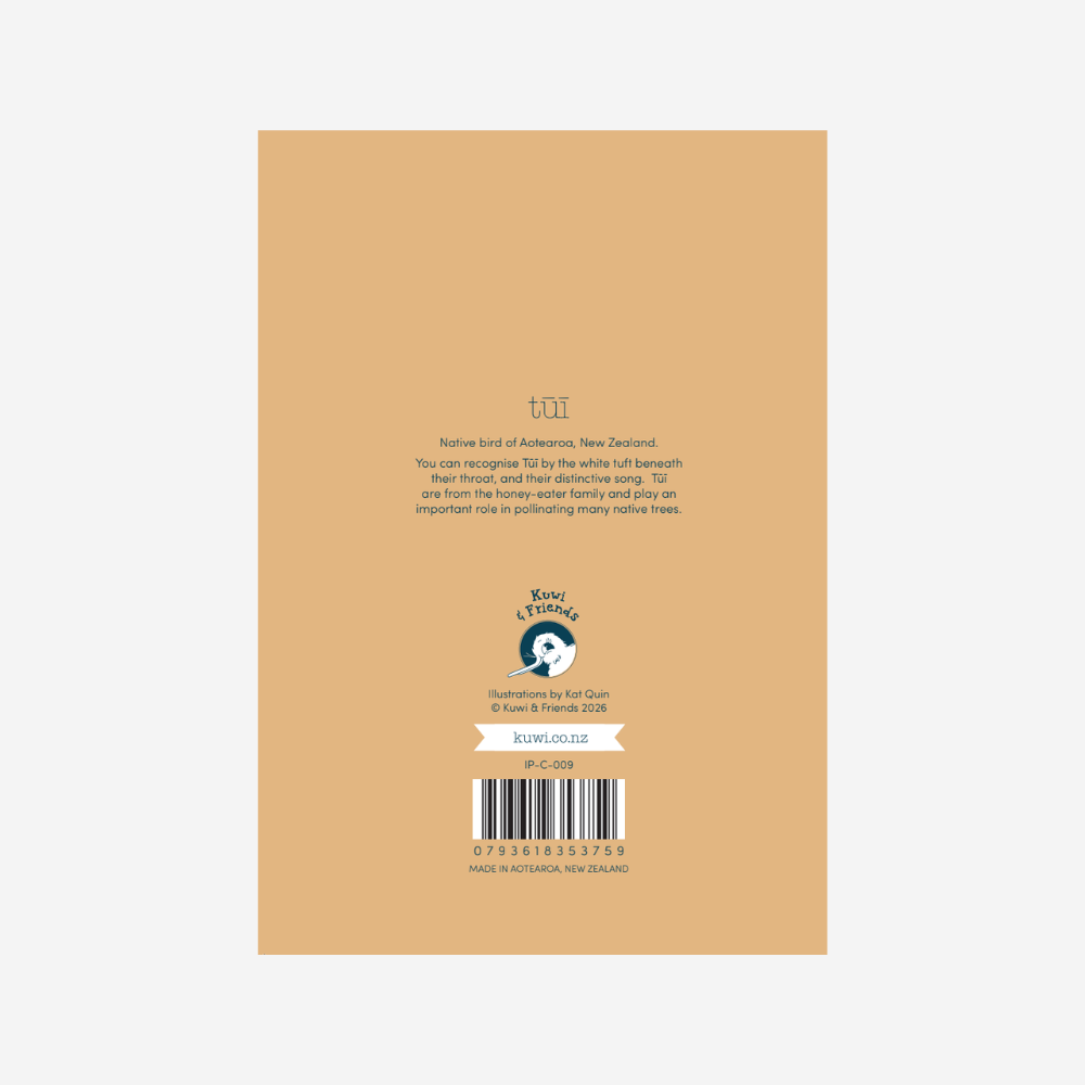 Card - Tūī Happy Birthday