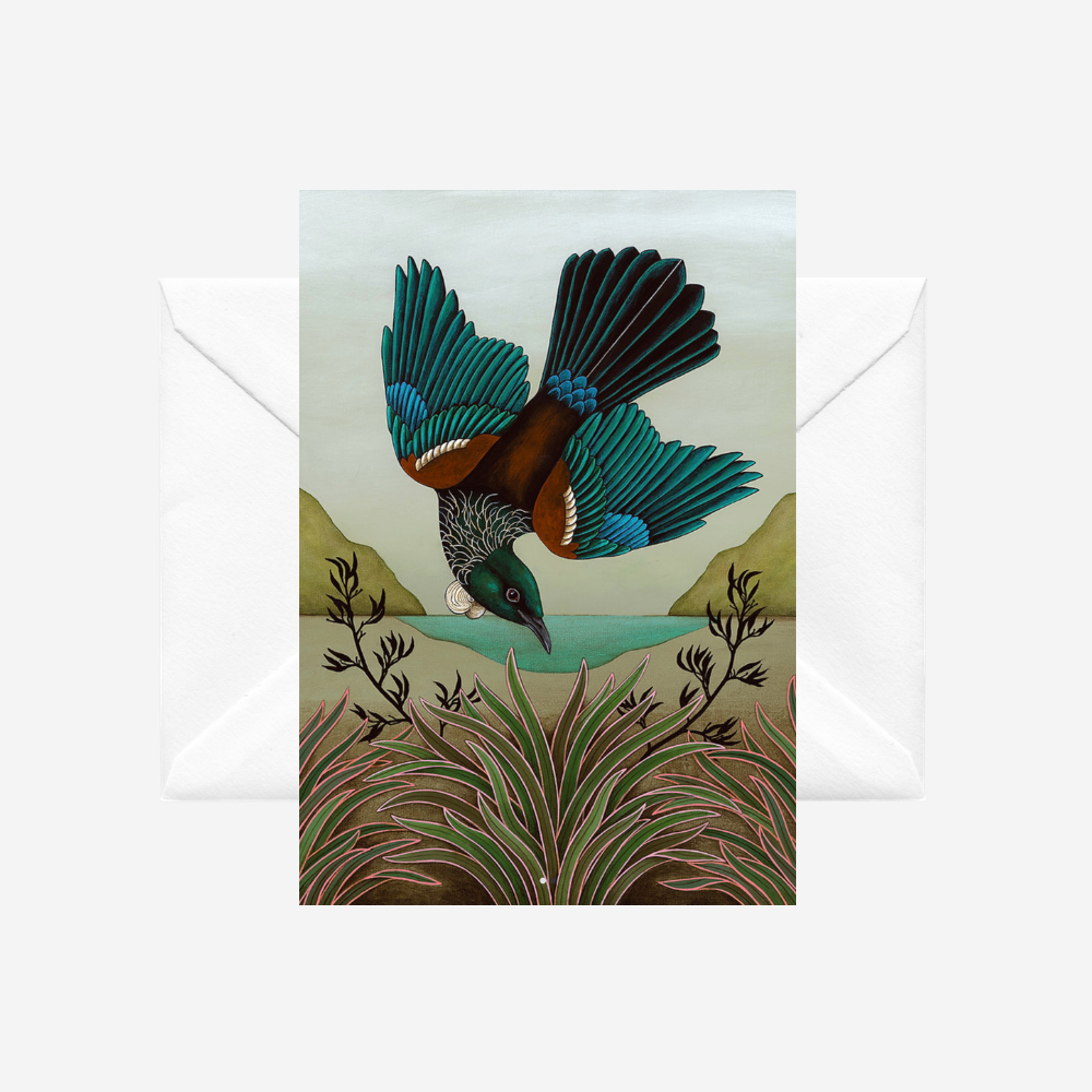 Card - Tui & Harakeke