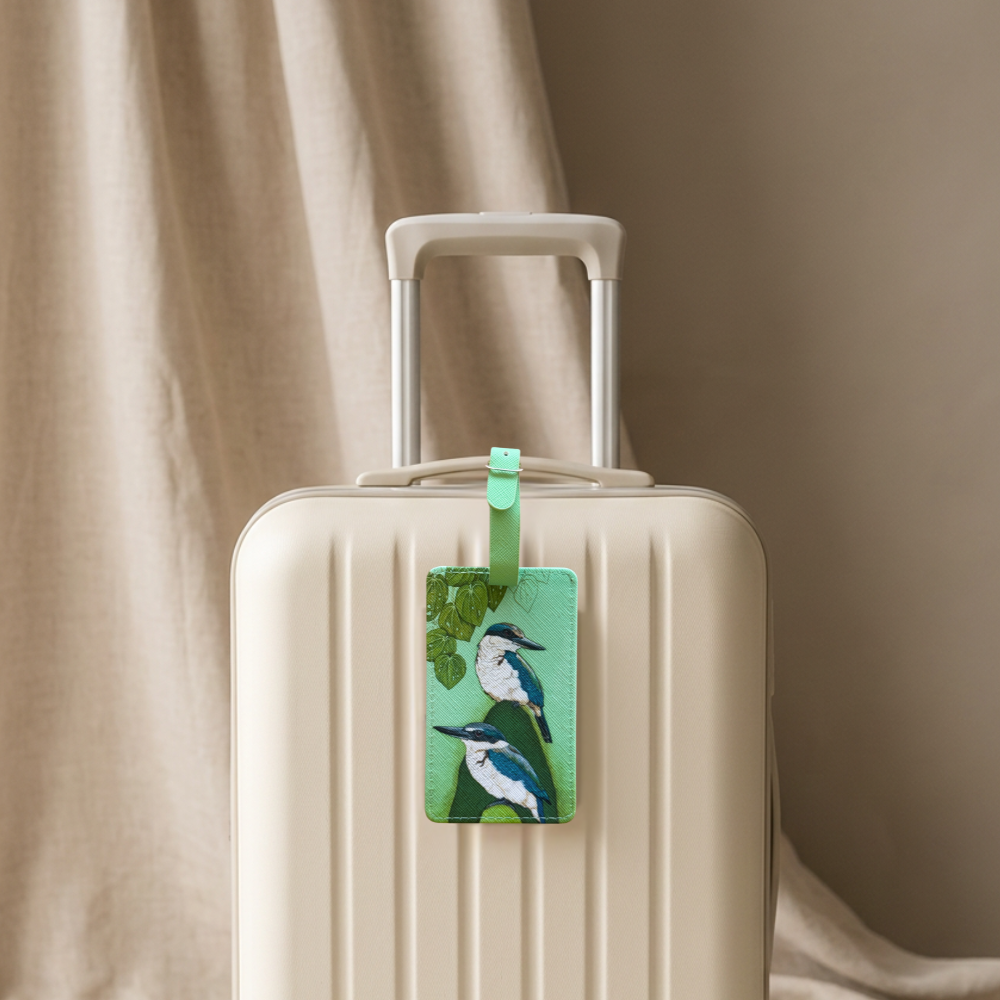 Luggage Tag - Kingfisher