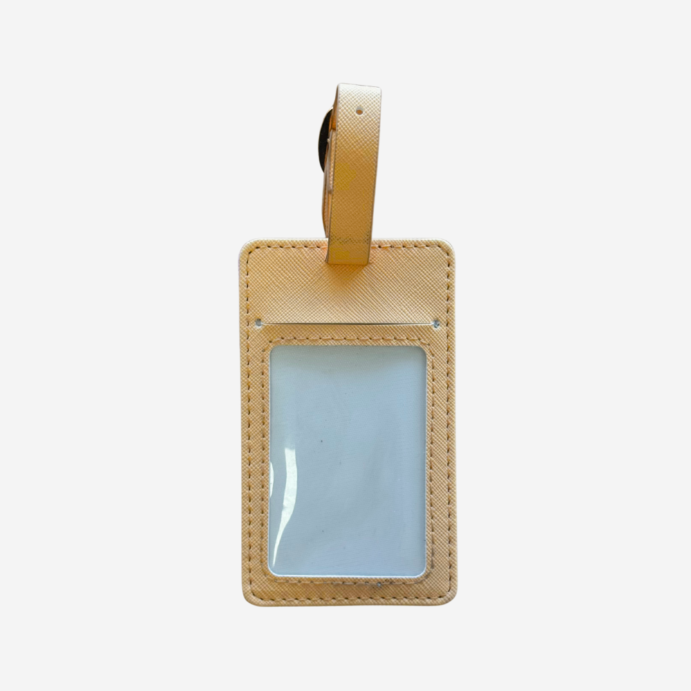 Luggage Tag - Pink Tui