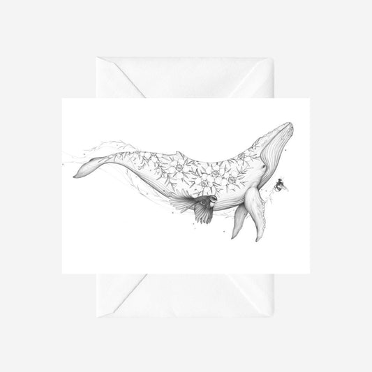 Card - Lead me Home - Whale