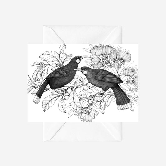 Card - Our Sacred Huia - Huia