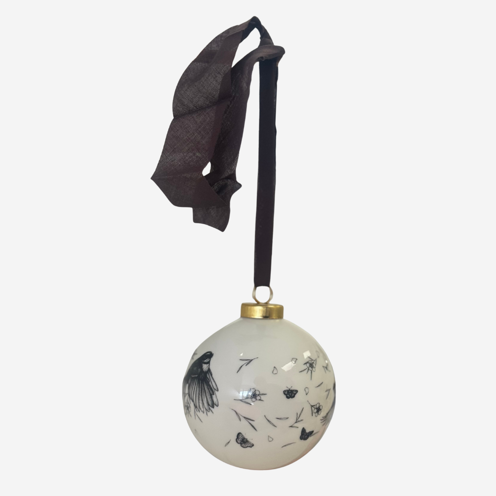 Christmas Decoration - Come Fly With Me - Piwaiwaka/Fantail