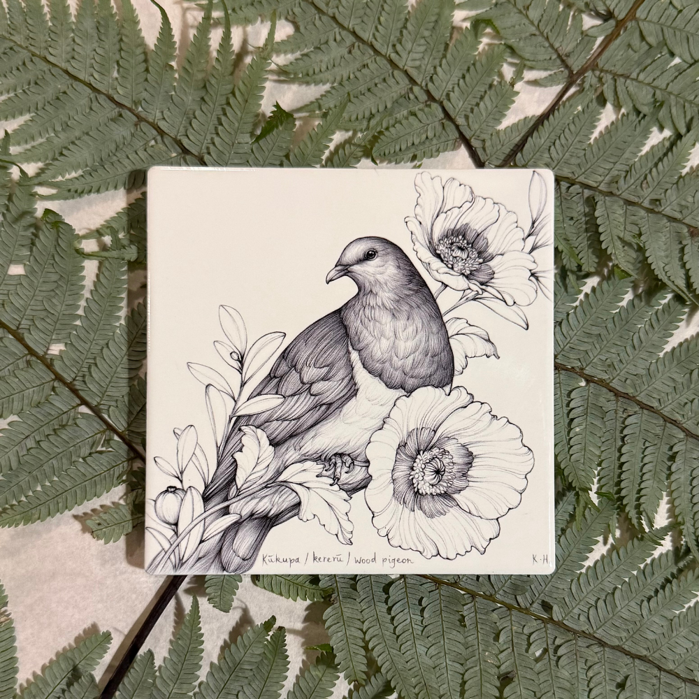 Coaster - Kūkupa / Kererū / Wood Pigeon