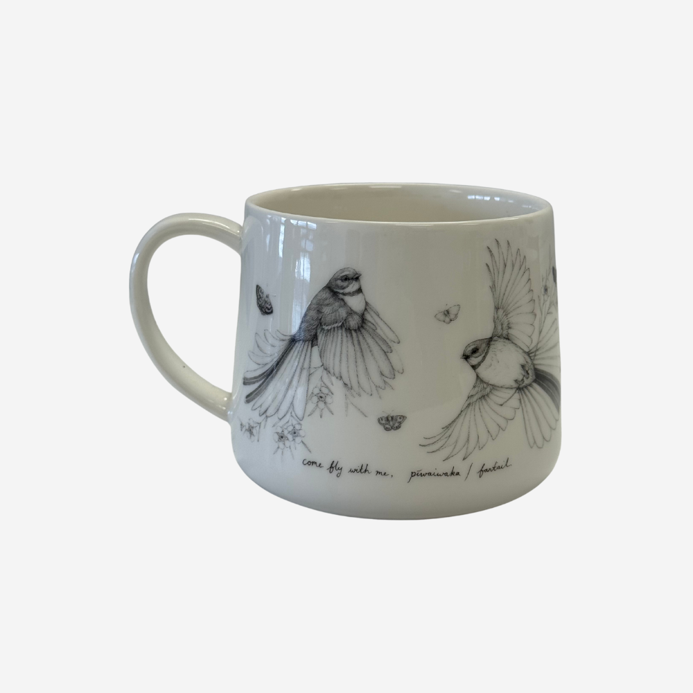 Cup - Fly With Me - Piwaiwaka/Fantail