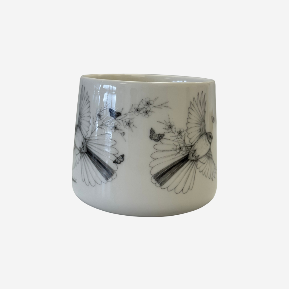Cup - Fly With Me - Piwaiwaka/Fantail