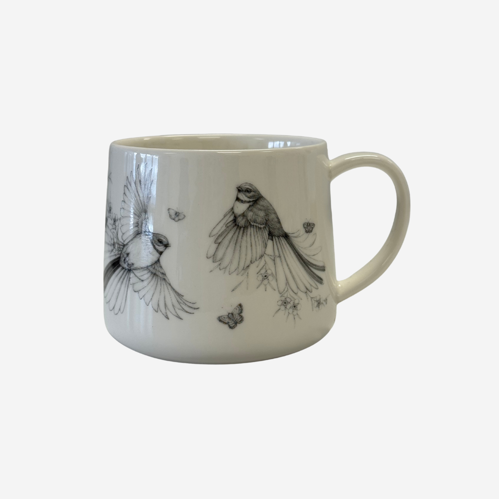 Cup - Fly With Me - Piwaiwaka/Fantail