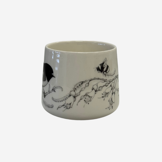 Cup - So This is Love -  Miromiro/Tomtit & Kowhai