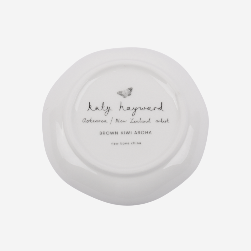 Trinket Dish - Walking with Aroha - Brown Kiwi
