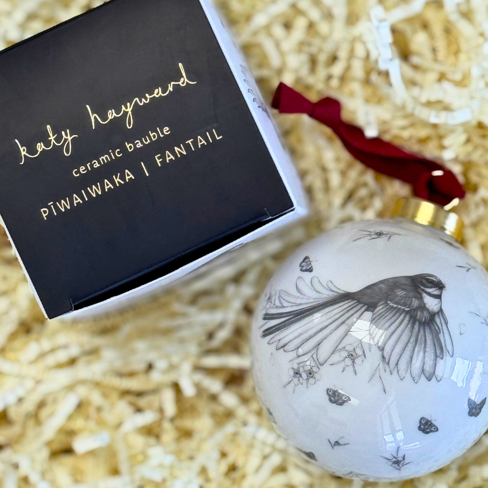 Christmas Decoration - Come Fly With Me - Piwaiwaka/Fantail